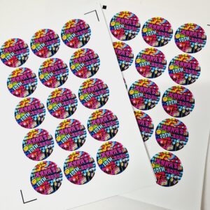 Stickervellen (stickerpapier)