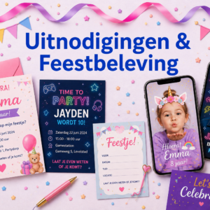 Uitnodigingen & Feestbeleving